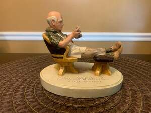 1981 Sebastian Miniatures Prescott W. Baston Self-Portrait Figurine